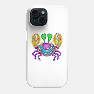 Mardi Gras Crab #4 Phone Case