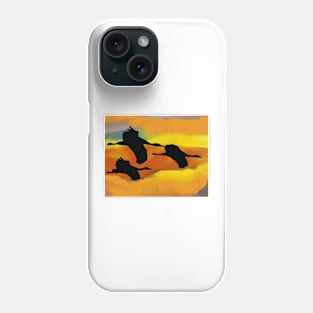 Snow Birds Phone Case