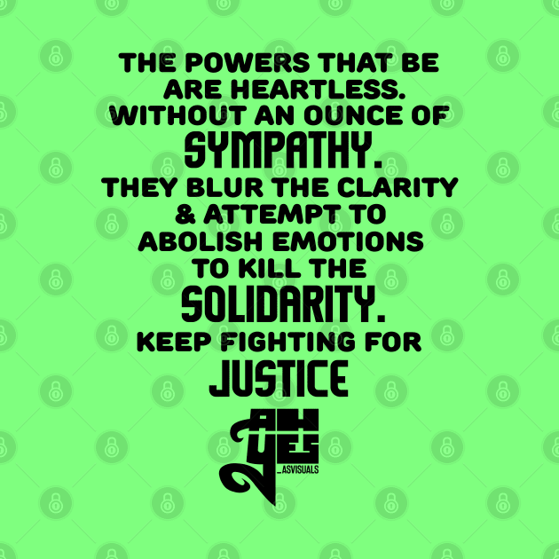 Solidarity (Donating All Proceeds) by speciezasvisuals