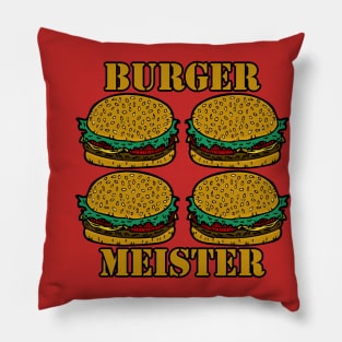 Burger Meister Pillow