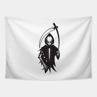 Grim Reaper and Scythe Tapestry