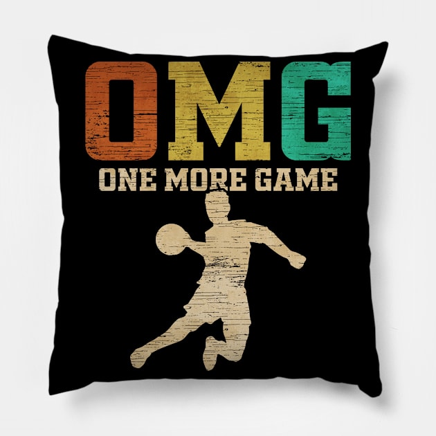 Dodgeball Player Dodge Ball Pillow by ChrisselDesigns