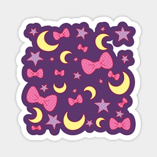 Magical Girl-Kawaii Inspired Pattern Magnet