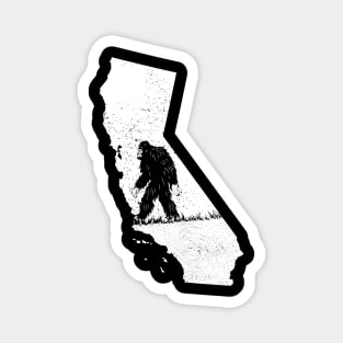 California Bigfoot Magnet