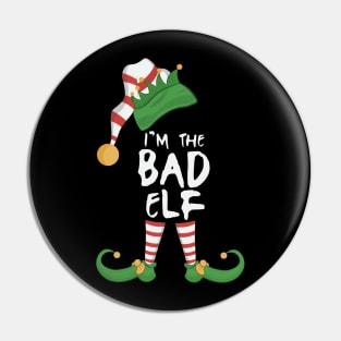 I'm The Bad Elf Pin