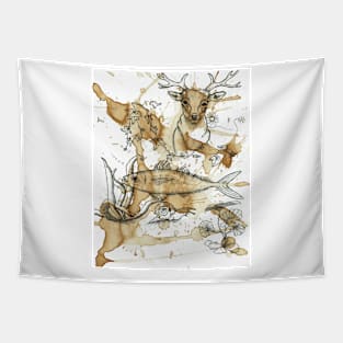 Forest Pond Tapestry