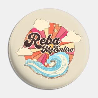 Reba Ocean Summer Pin