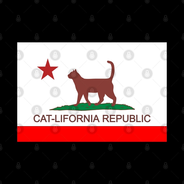 CAT lifornia flag by G4M3RS