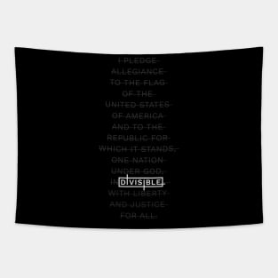 Pledge of Allegiance Logo - Black Tapestry