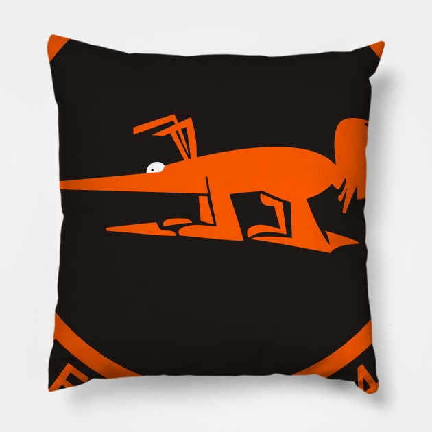 VF114 Aardvarks Pillow by MBK