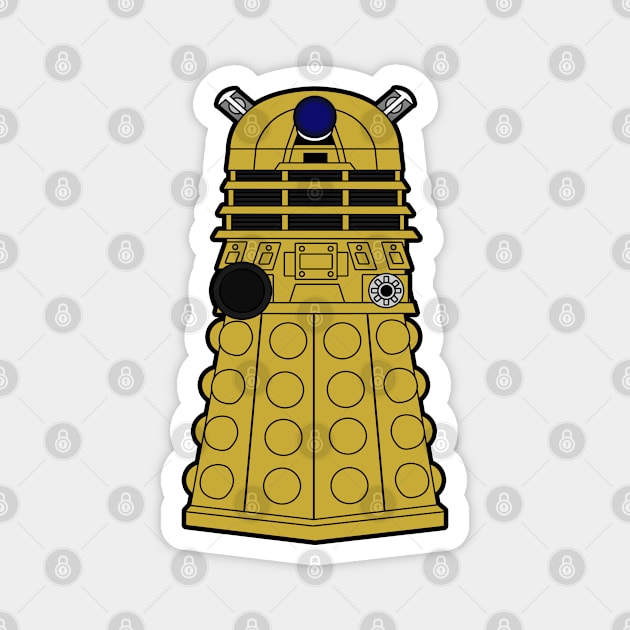 Dalek Dr Who Magnet by mighty corps studio