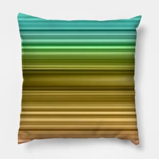 Elegant rainbow stripes Pillow