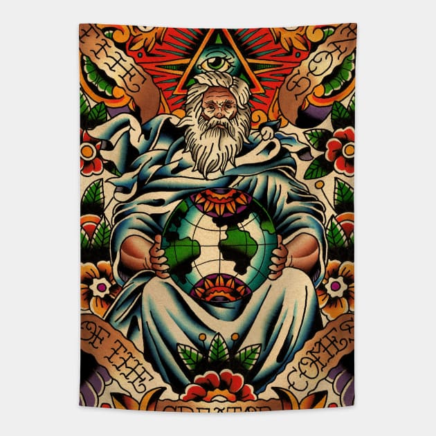 God Tapestry by Don Chuck Carvalho