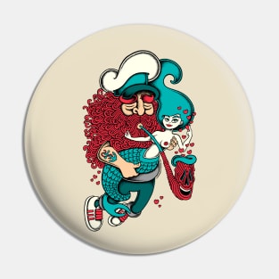 Sailor Mermaid Love Pin