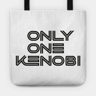 Only One Kenobi (Black) #01 Tote