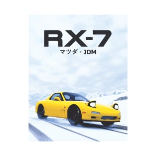 RX7 Yellow T-Shirt