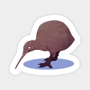 North Island brown kiwi Magnet