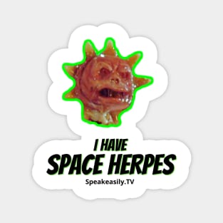 Space Herpes: Speakeasily vs the '80s Ice Pirates Magnet