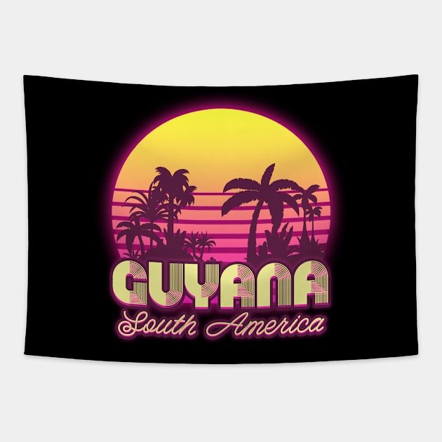 Guyana South America Tapestry by SerenityByAlex