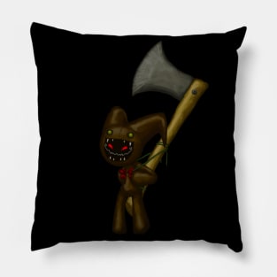 Doll With Hatchet Pillow