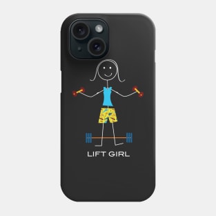 Funny Womens Weightlifting Phone Case