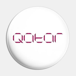 QATAR Logo Design Pin