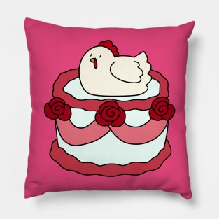 Birthday Cake Hen Pillow