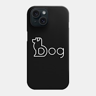 Dog Wordmark Phone Case