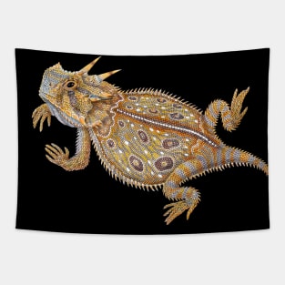 Horned Lizard Tapestry