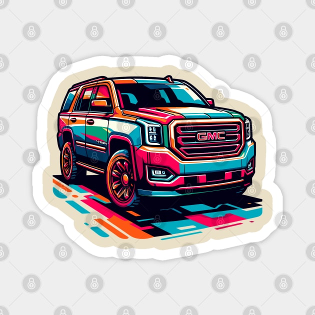 GMC Yukon Magnet by Vehicles-Art