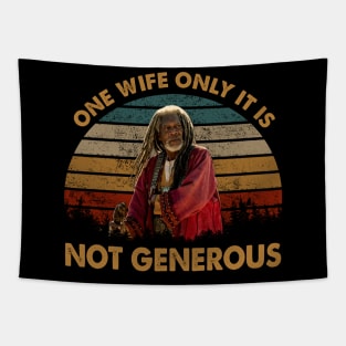 Classic Epic Film Design Character Tapestry