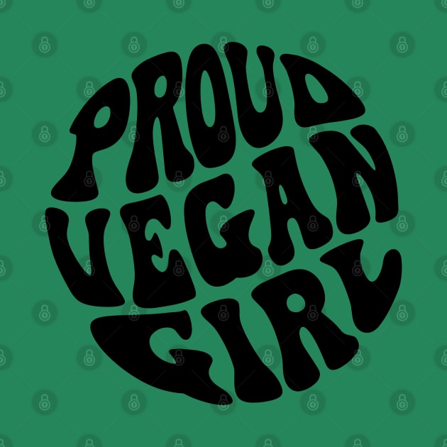 Proud Vegan Girl by Pridish