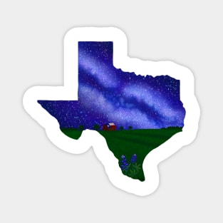 Milky Way Texas Ranch Magnet