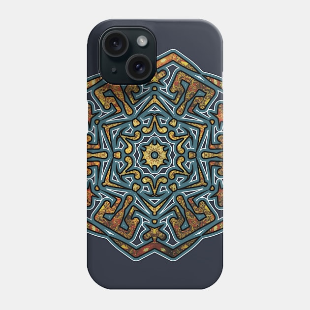 Huitzilo Mandala Phone Case by skyrocket