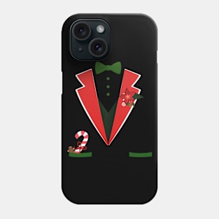 Christmas Tuxedo Costume Phone Case