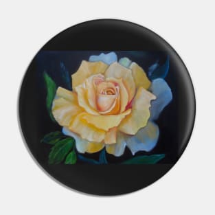 Yellow Rose Pin