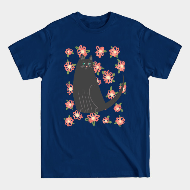 Discover Flower Cat! - Cat - T-Shirt