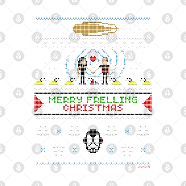 Merry Frelling Christmas Ugly sweater by spritelady