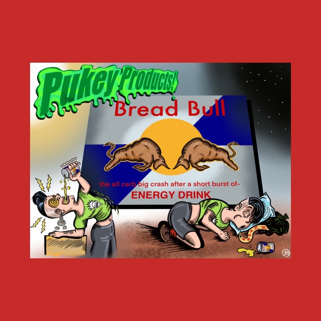 Pukey Products 4 "Bread Bull" by Popoffthepage