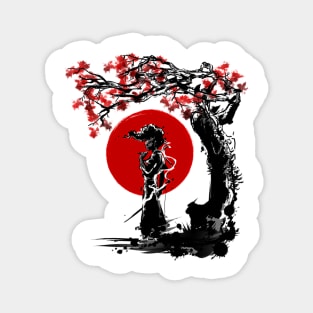 Afro Samurai Vintage Japan Anime Manga Magnet