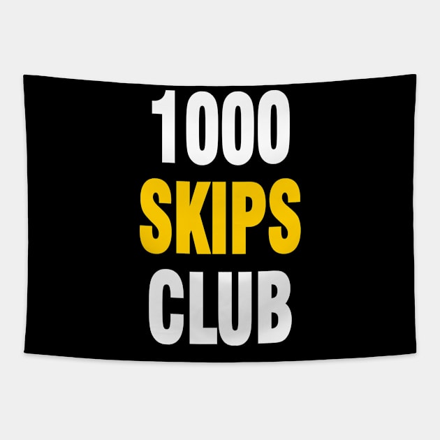 1000 skips club Tapestry by Chandan