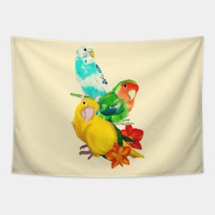 Beautiful Birds Tapestry