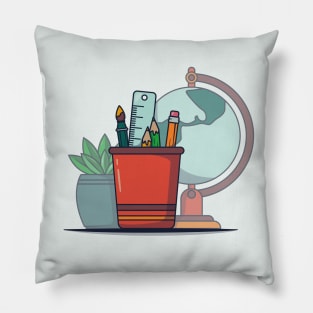 School supplies - Back to school Pillow