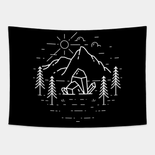 Crystal of the Mountain Tapestry