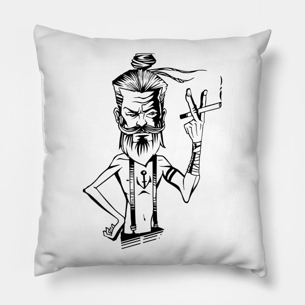 Victory Smoke Pillow by Whatastory