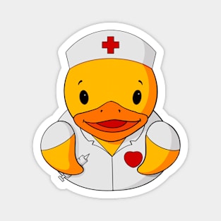 Nurse Rubber Duck Magnet