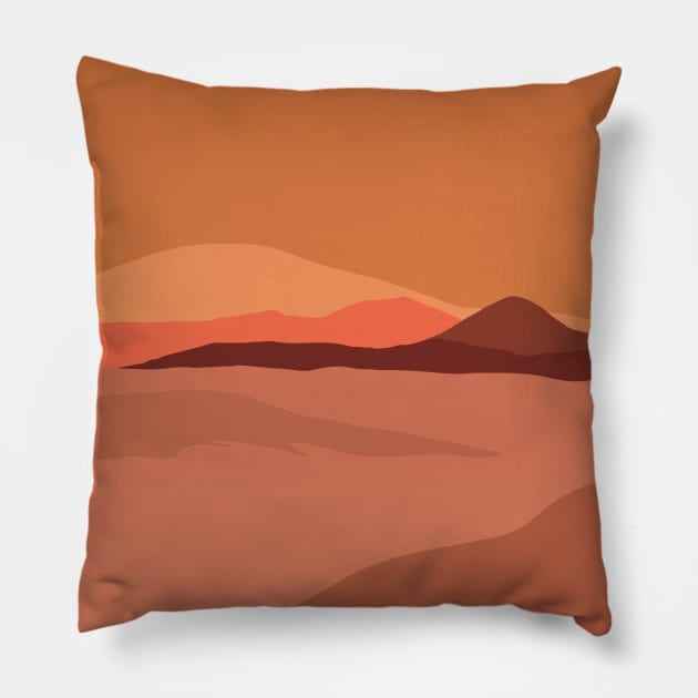 Mars Pillow by lymancreativeco