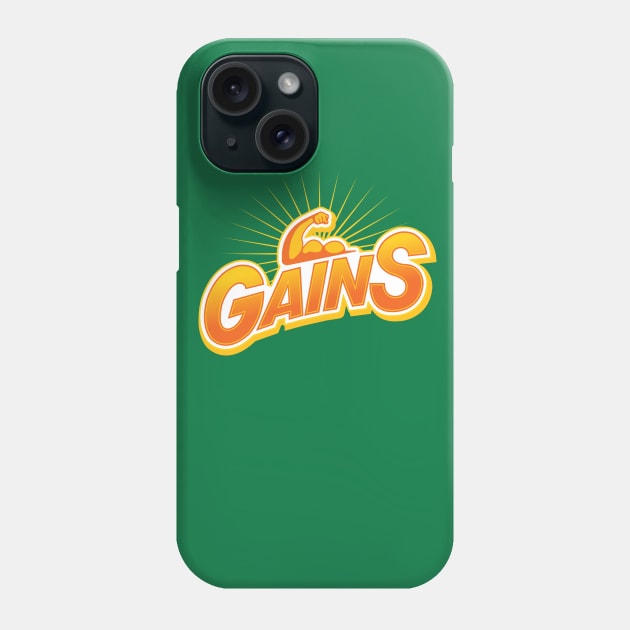 Gains Phone Case by Rmada Concepts