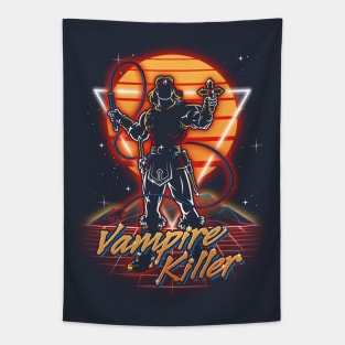 Retro Vampire Killer Tapestry