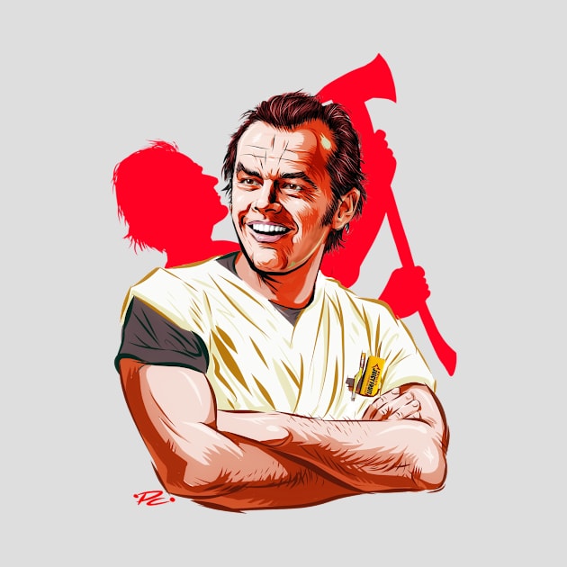 Jack Nicholson - An illustration by Paul Cemmick by PLAYDIGITAL2020